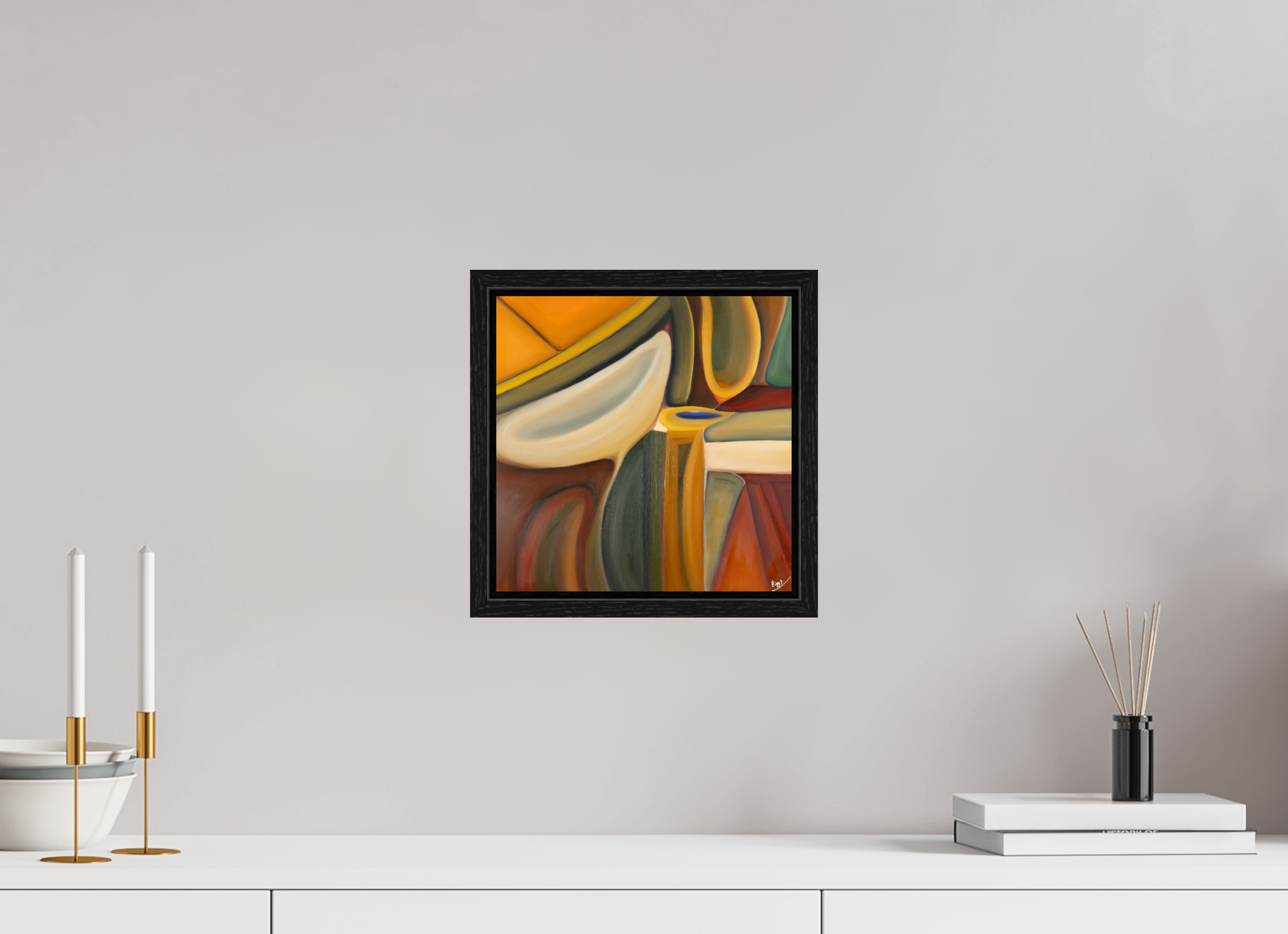 10 x 10″, Floater Frame Dvořák Symphony number 10 in LSD Minor