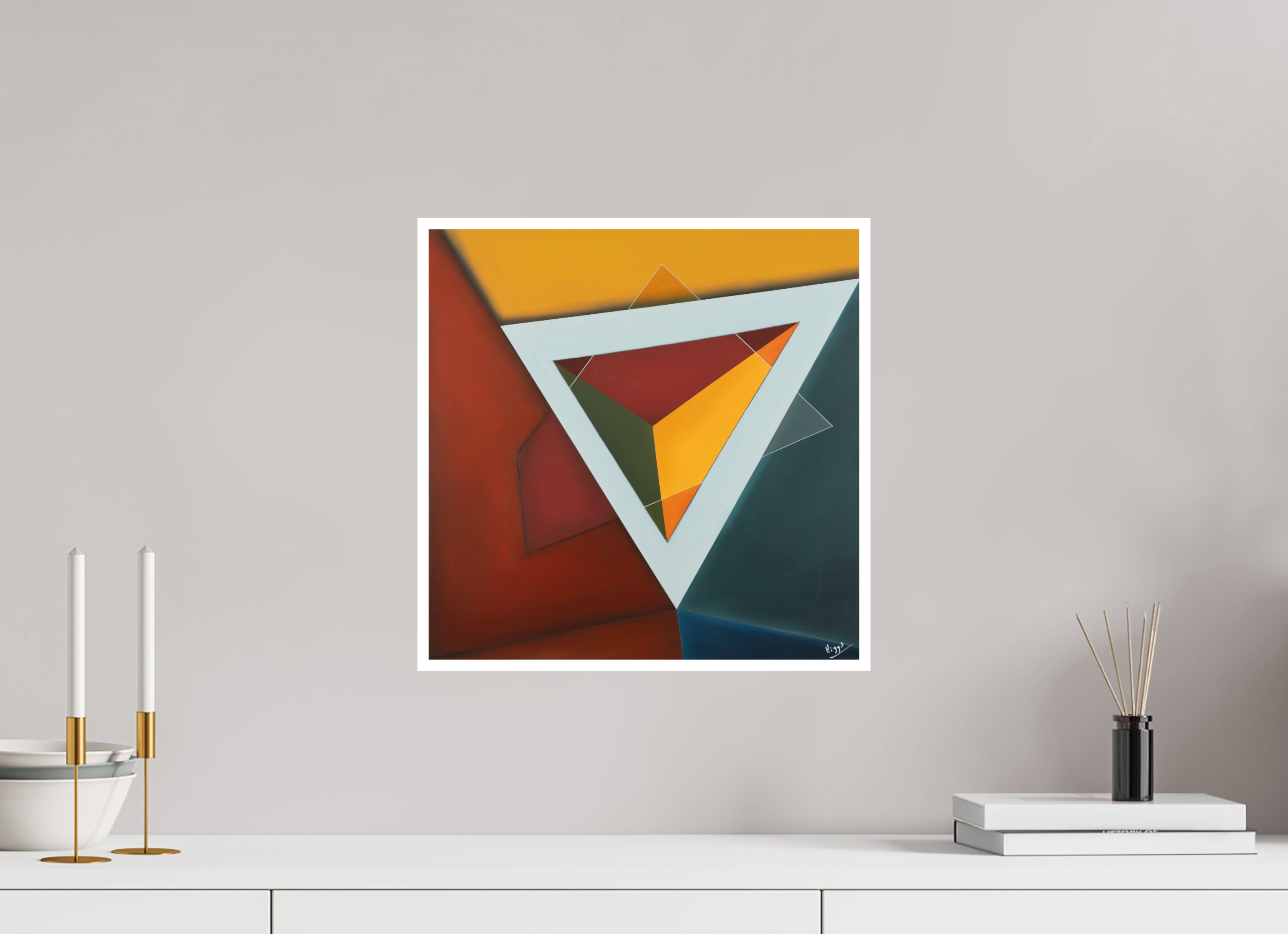 15 x 15″, Print option 1 Dilla's 3rd Eye
