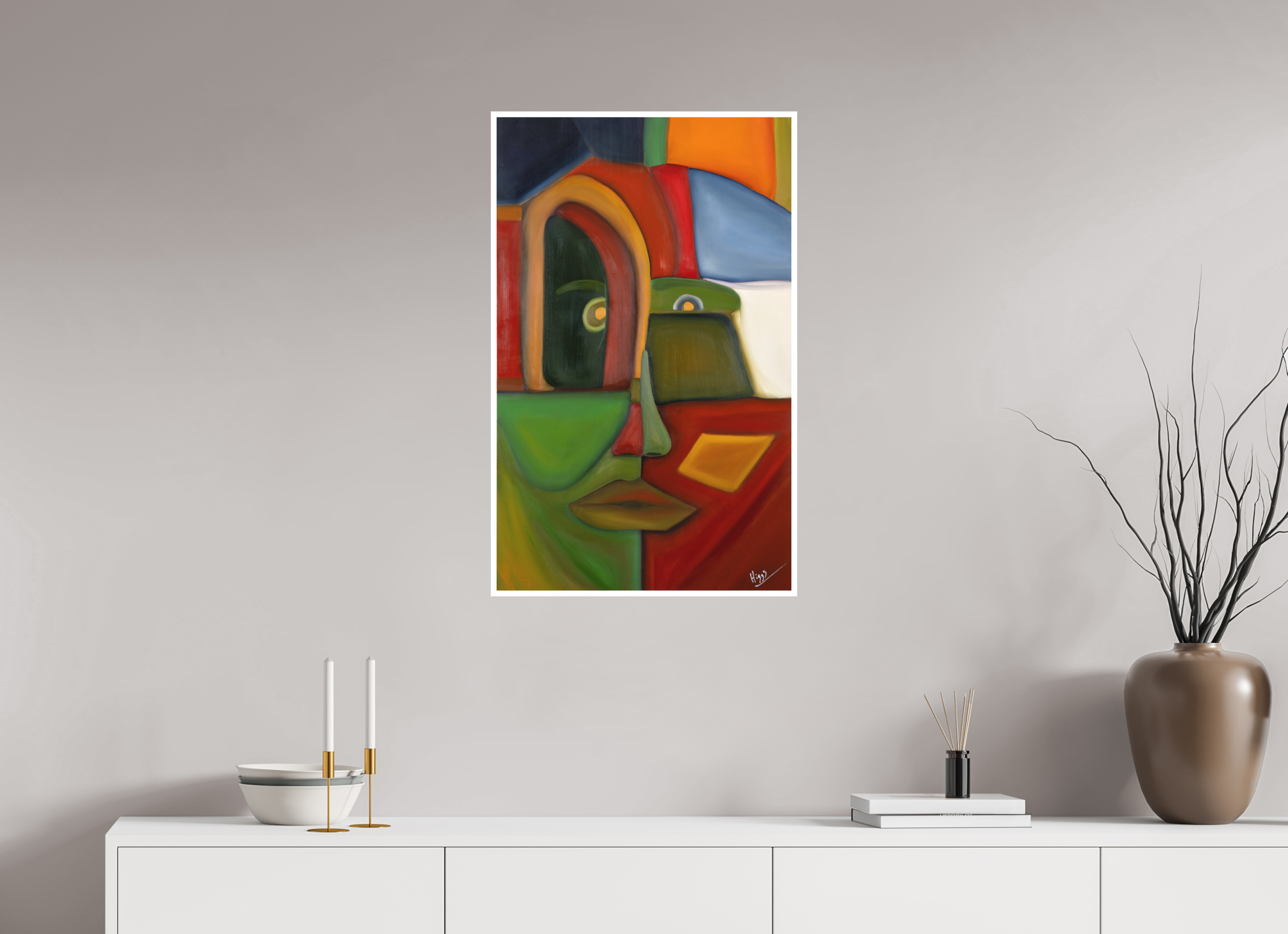 20 x 32.1″, Print option 1 The Witnesses, Of The Abominations of Clown Kings and Feckless Cowards