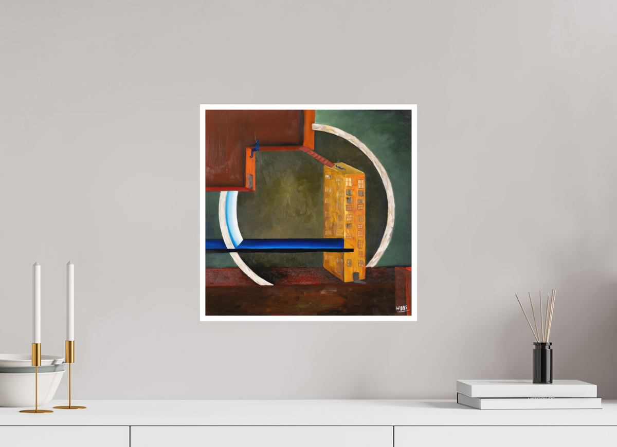 15 x 15″, Print option 1 The Lovers Way Station