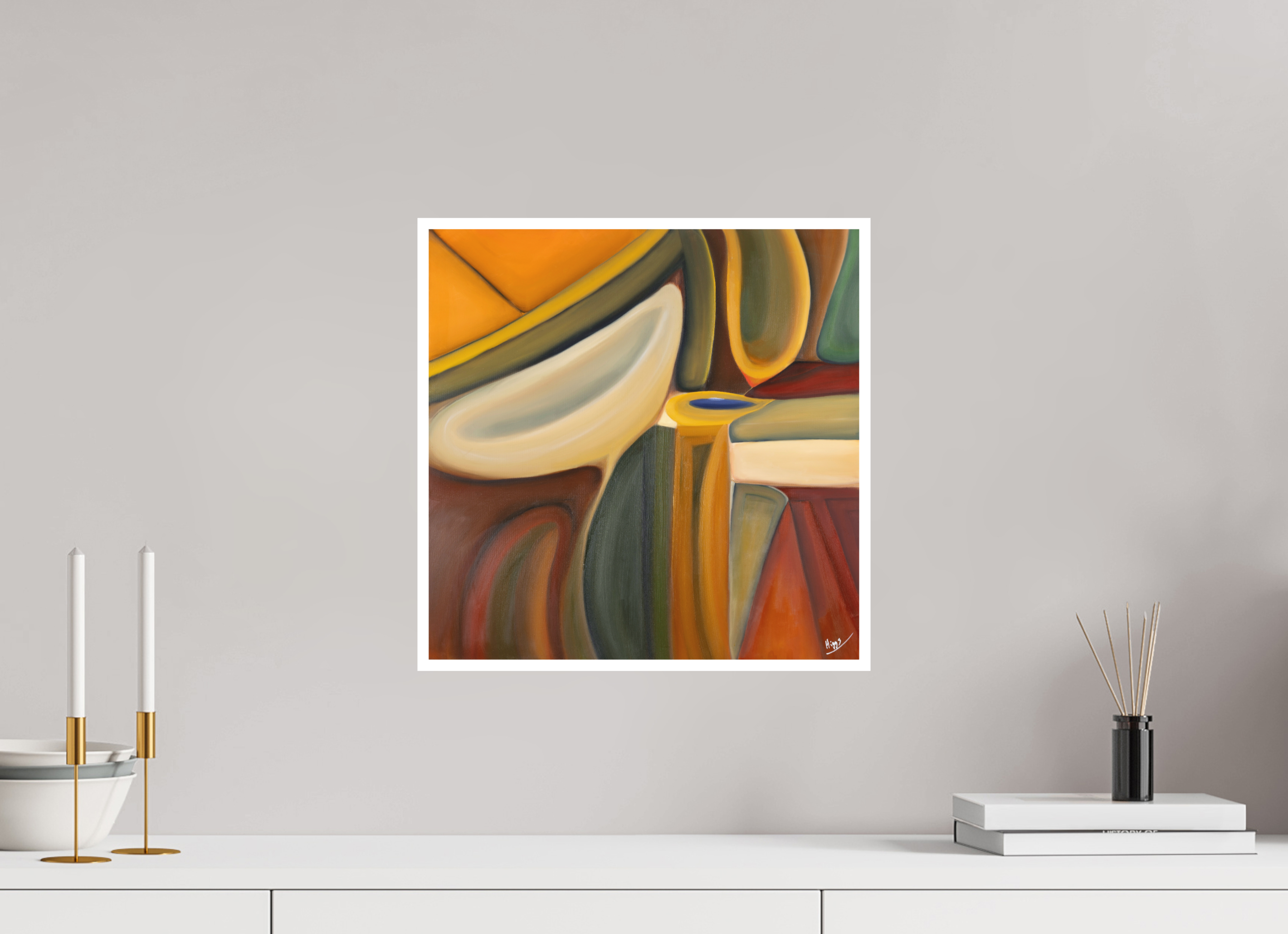 15 x 15″, Print option 1 Dvořák Symphony number 10 in LSD Minor