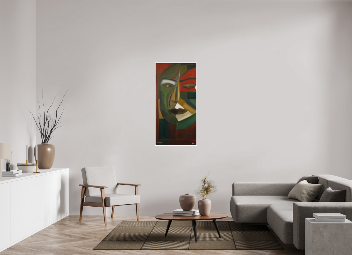 24 x 48.4″, Print option 1 King Fu Kenny's Big Face Buddha