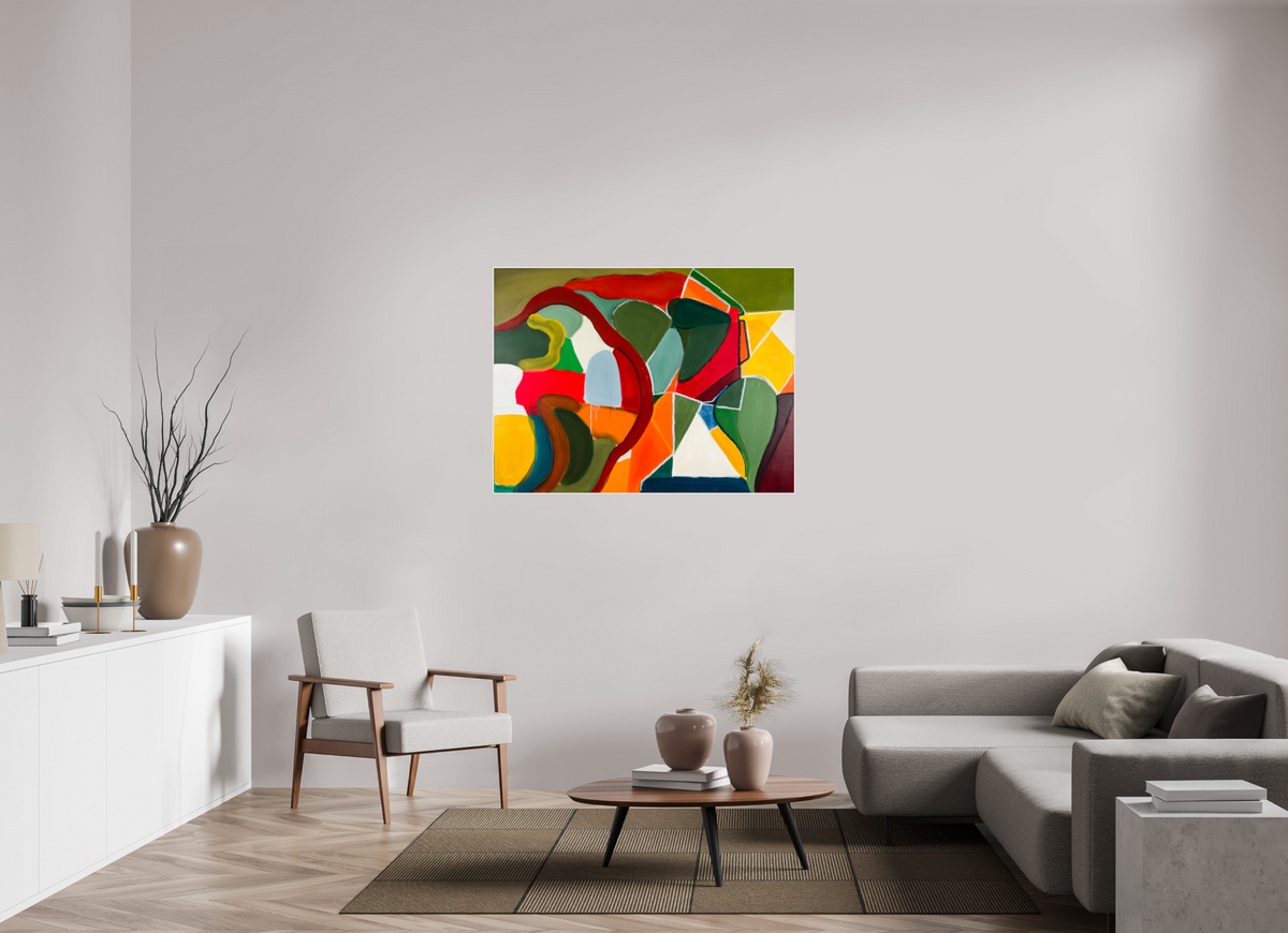 48 x 36″, wood Artbox Starting Over is OK: it's Disco Baby