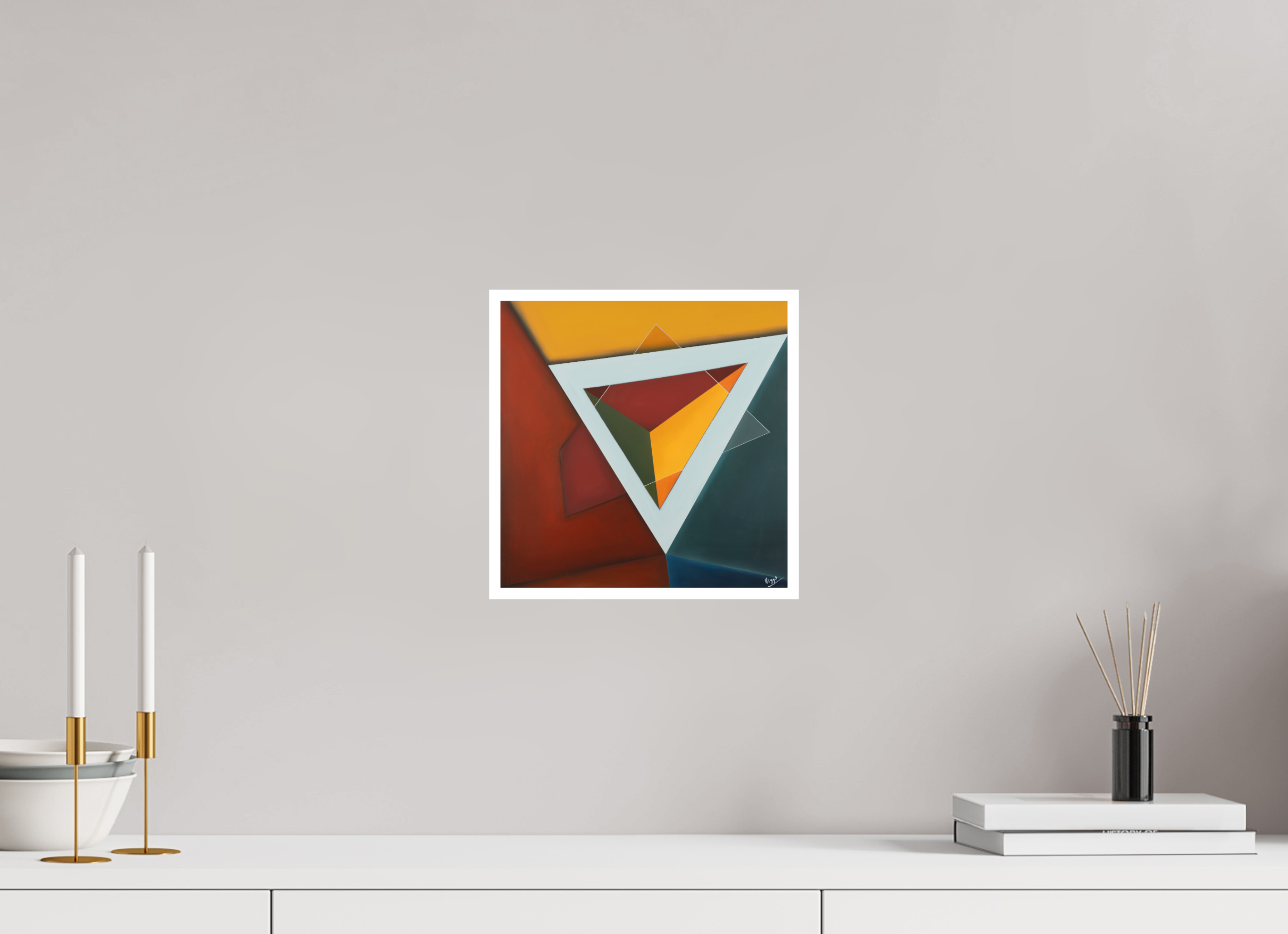 10 x 10″, Print option 1 Dilla's 3rd Eye