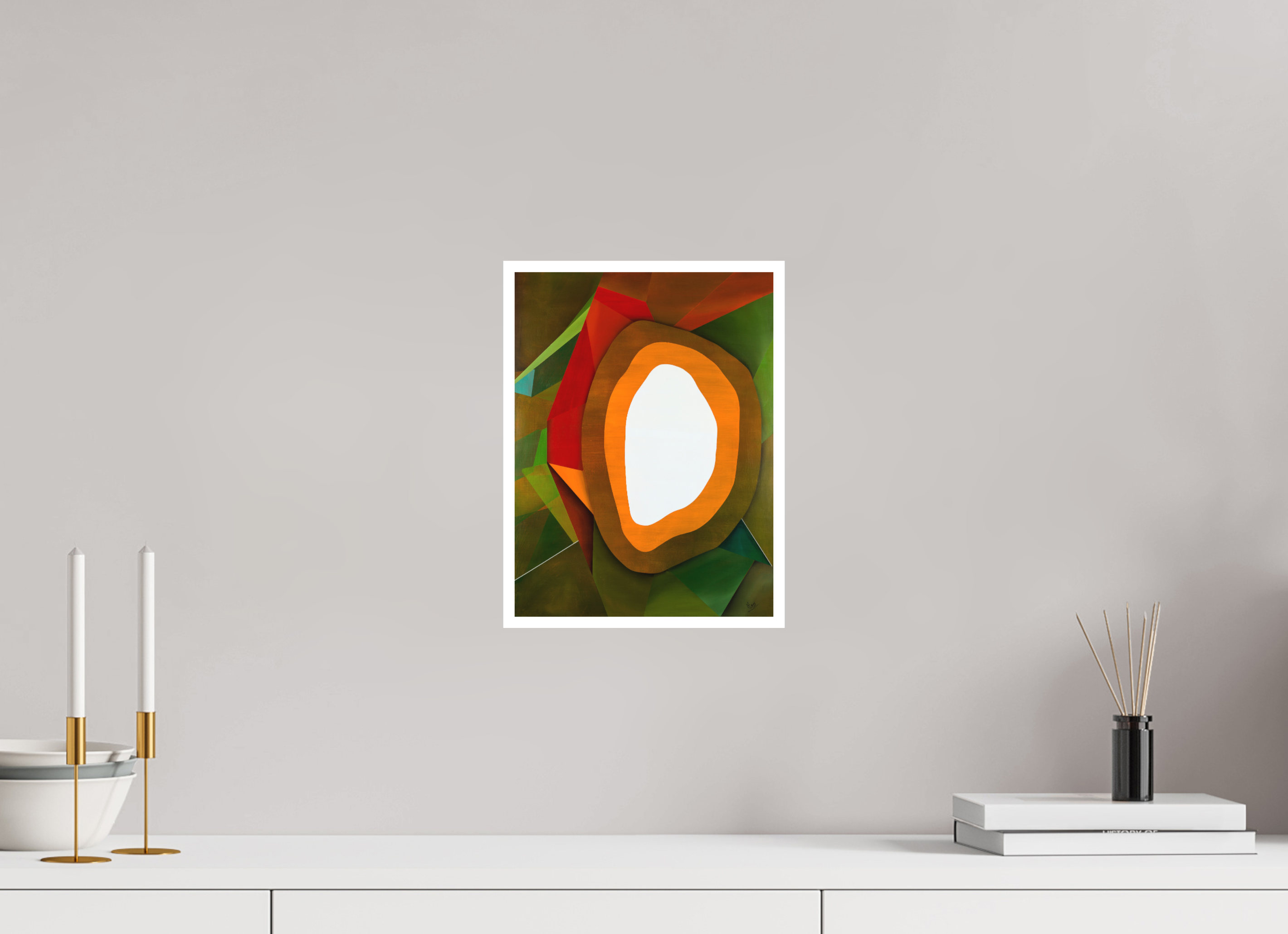 9 x 12″, Print option 1 Celestial Mirror