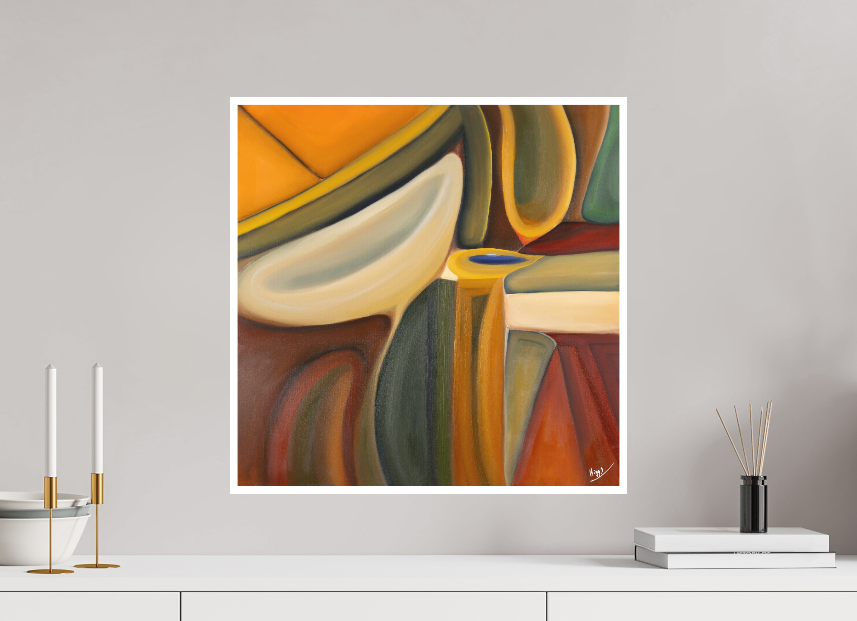20 x 20″, Print option 1 Dvořák Symphony number 10 in LSD Minor
