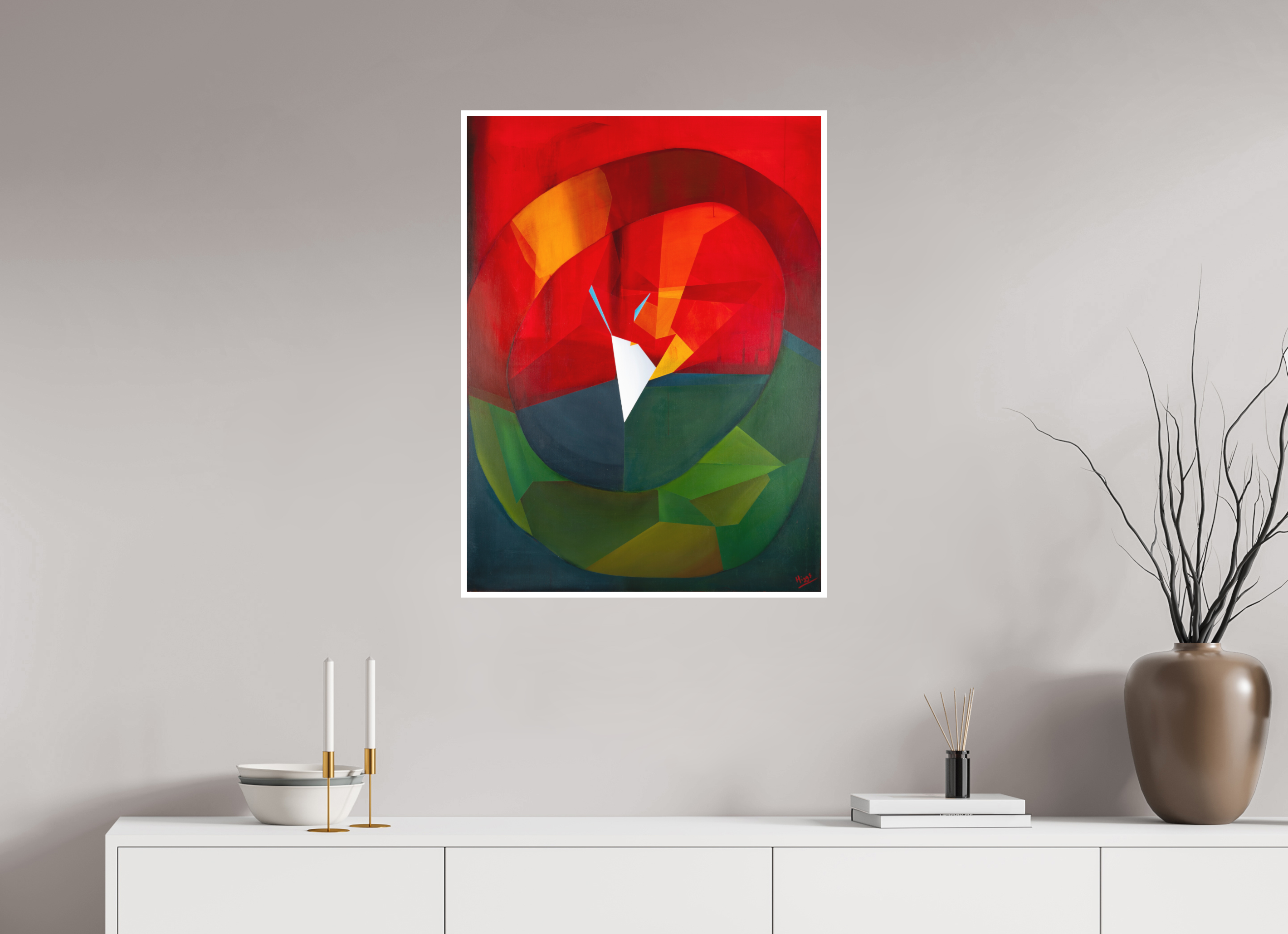 24 x 32.3″, Print option 1 Sols Anvil