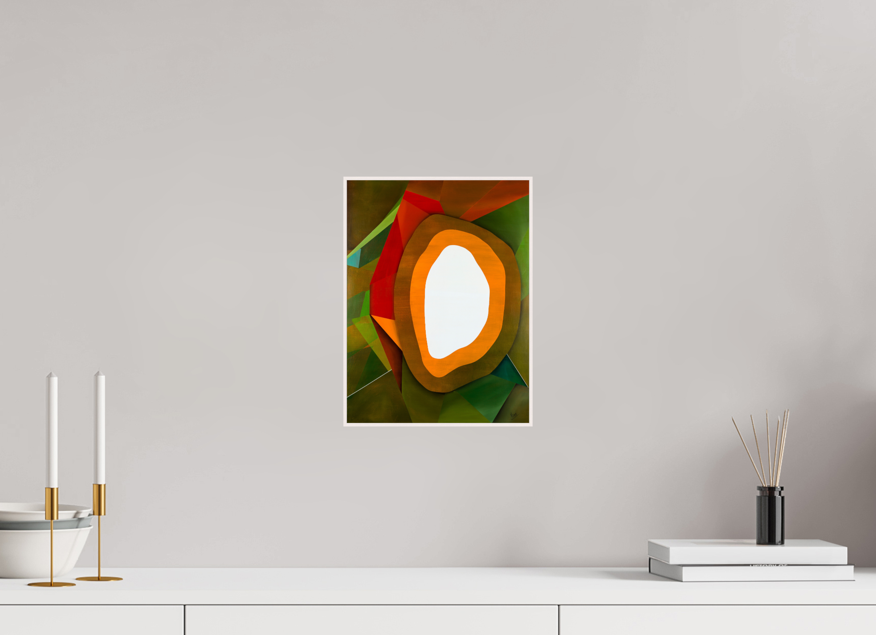 9 x 12″, wood Artbox Celestial Mirror