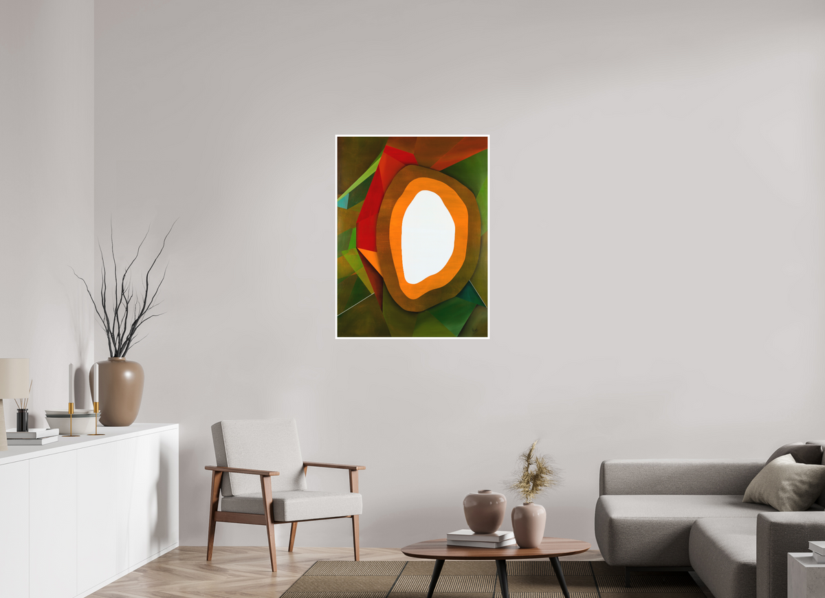 30 x 40″, Print option 1 Celestial Mirror