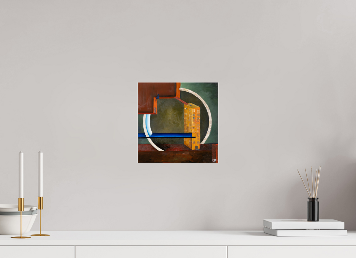 10 x 10″, Photo Print Under Acrylic Glass The Lovers Way Station