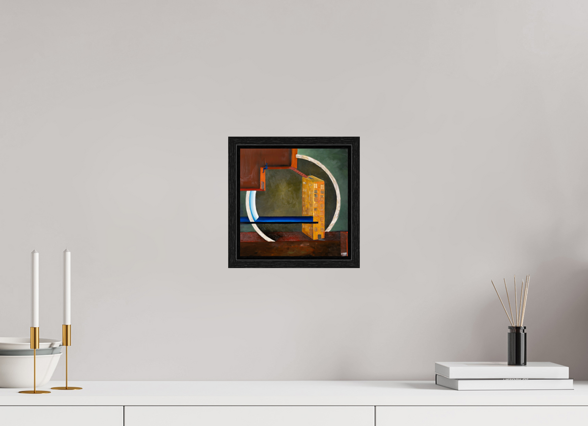 8 x 8″, Floater Frame The Lovers Way Station
