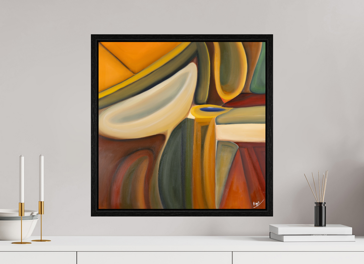 20 x 20″, Floater Frame Dvořák Symphony number 10 in LSD Minor