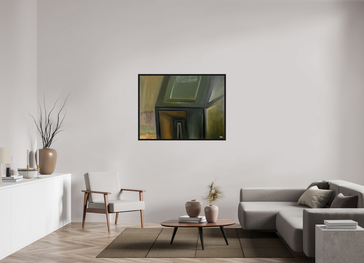48 x 36″, Floater Frame No Kings No Tyrants No AI Lords