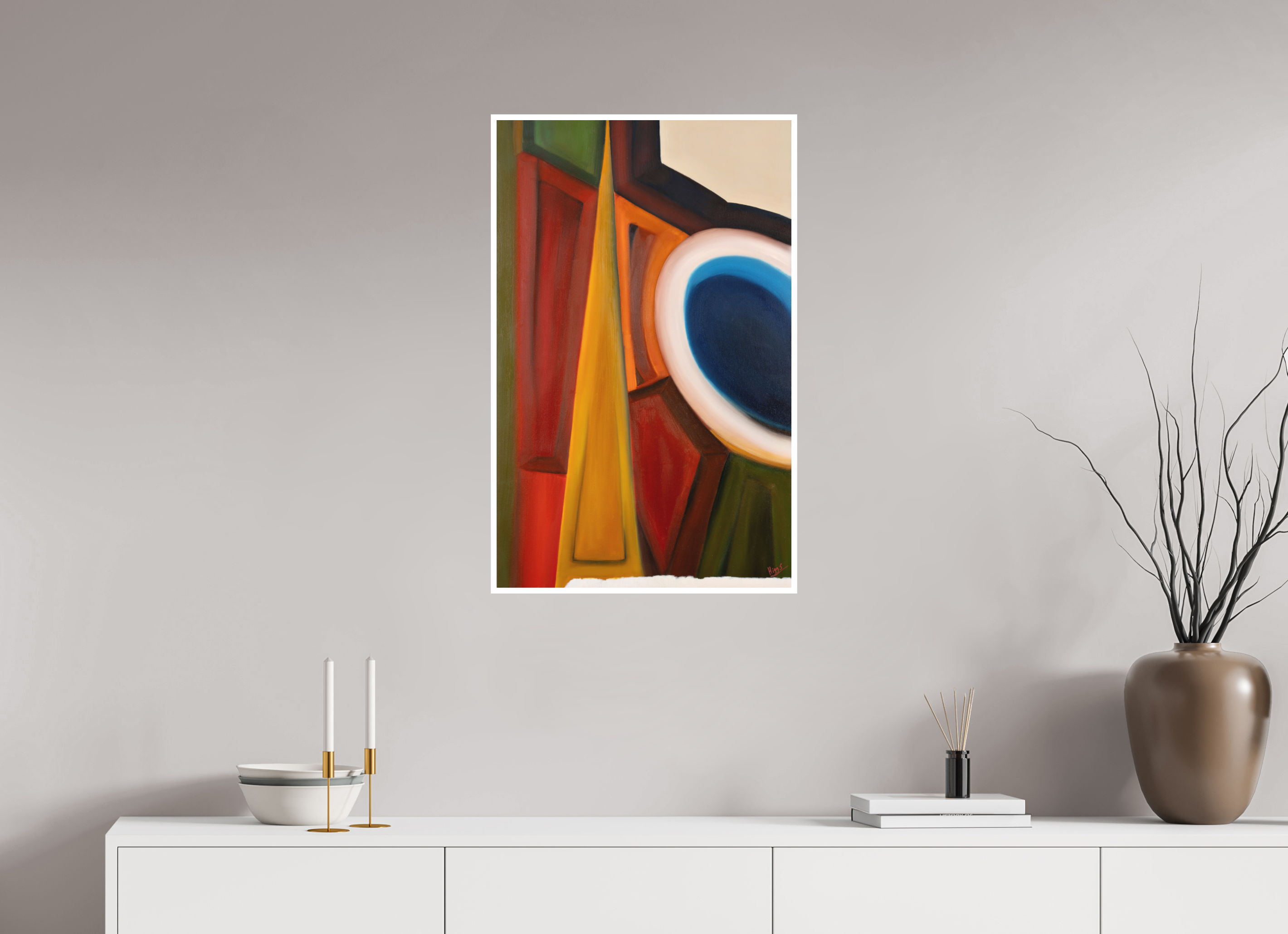 20 x 31.7″, Print option 1 The Rescue of the Colossus Armor